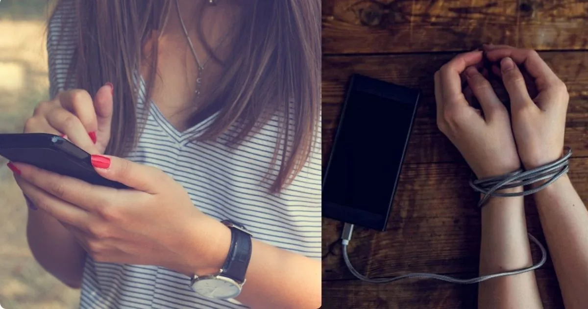 Indian-woman-family-smartphone-addiction-stamp-paper-agreement Indian-woman-family-smartphone-addiction-stamp-paper-agreement