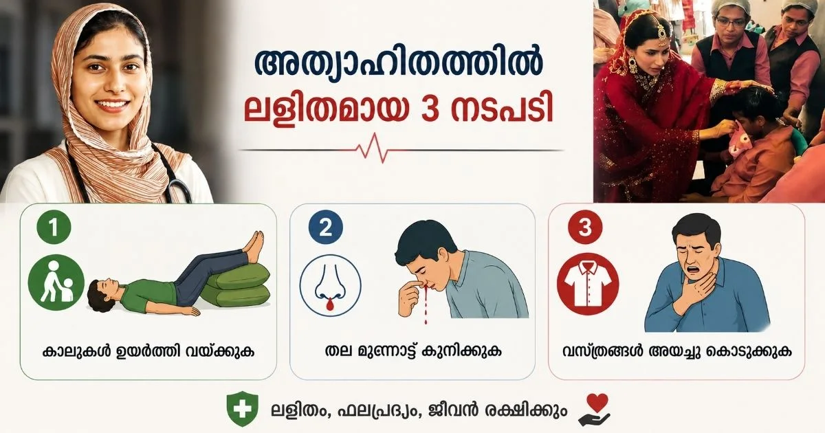 dr-shirin-first-aid-kannur-wedding-emergency-tips