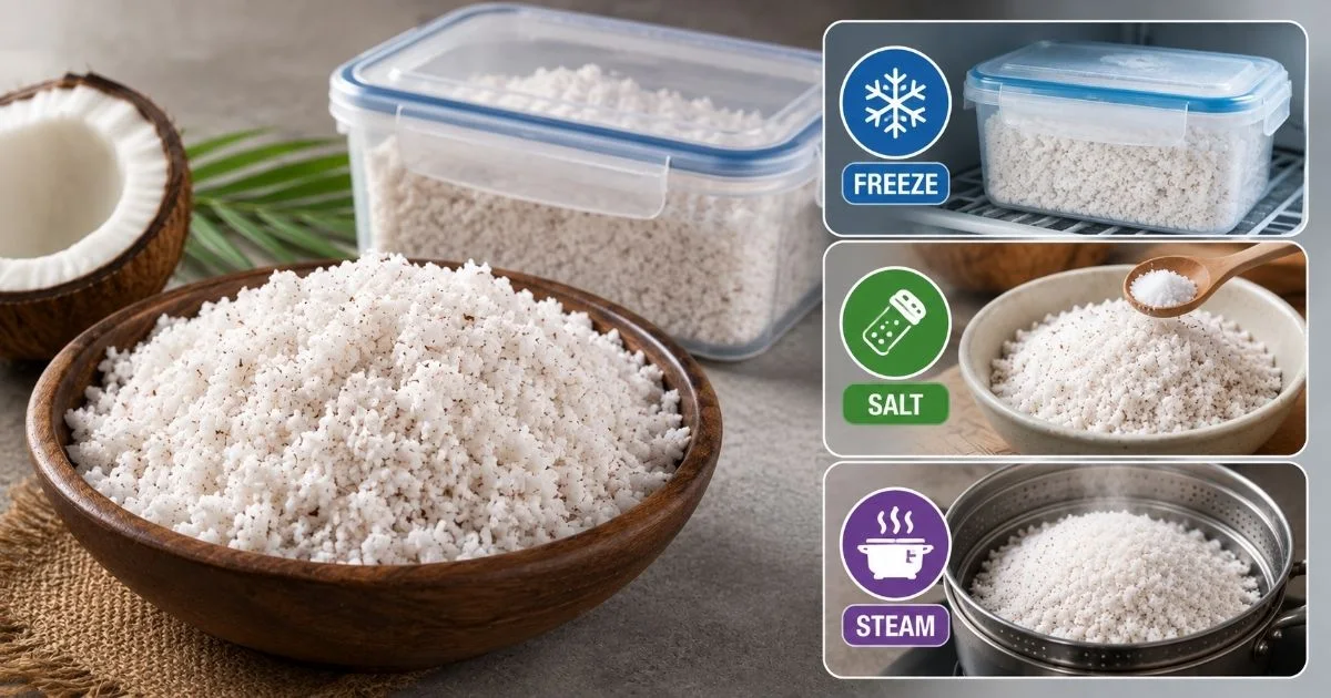 how-to-store-grated-coconut-fresh