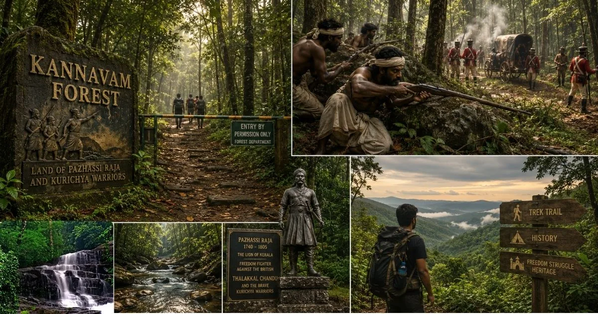 kannavam-forest-pazhassi-raja-history-trekking