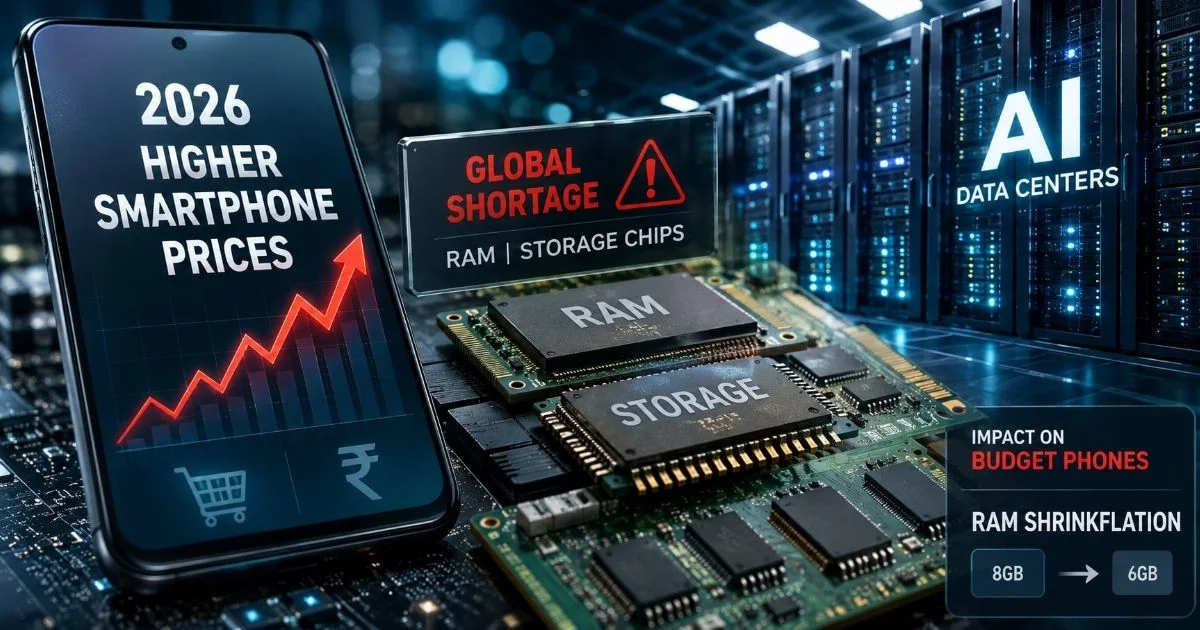 smartphone-price-increase-ram-shortage-ai-demand-2026